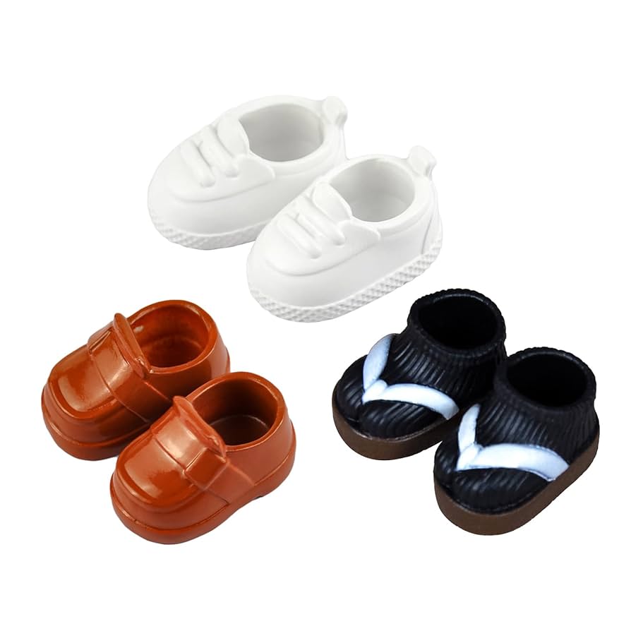 Amazon.com: YMY Ob11 Doll Shoes Lovely 1/12 Scale BJD Shoes
